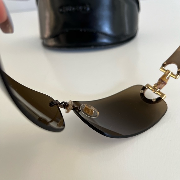 Auth VTG GUCCI Bamboo Sunglasses GG 2801/S - Picture 7 of 9